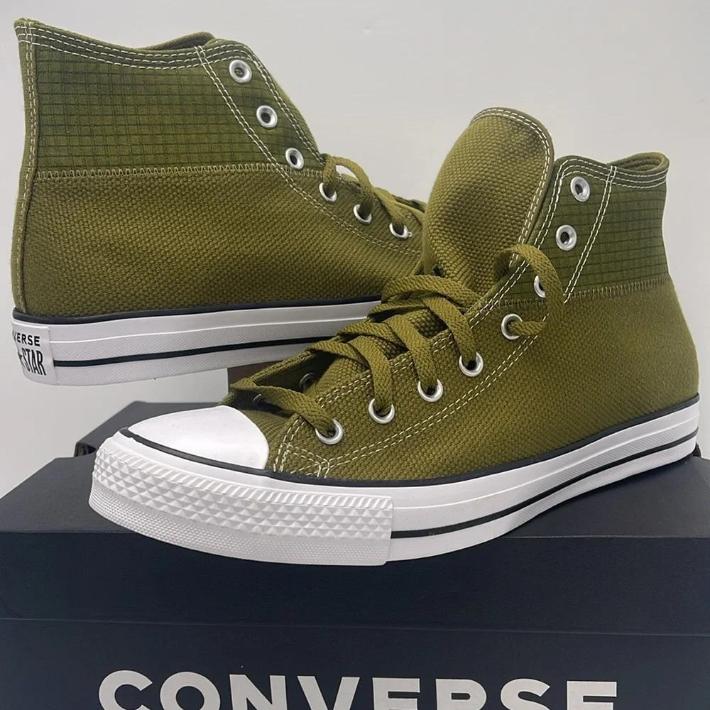 Converse Men’s Cls High-Tops A08553F CTAS HI FOREST BREVINTAGE CARGO 5 Sneakers